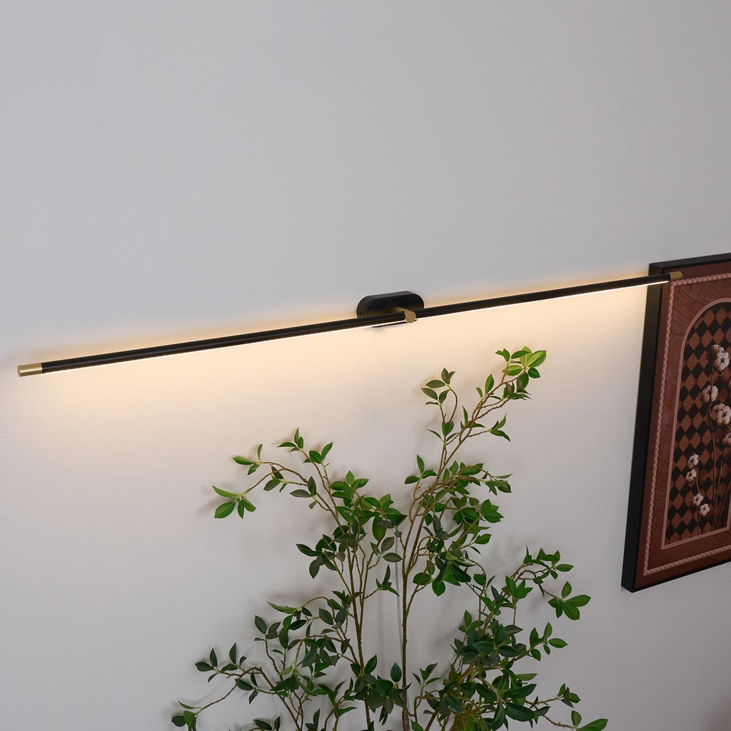 Wewnętrzna lampa ścienna LED akumulatorowa elegancka jasna