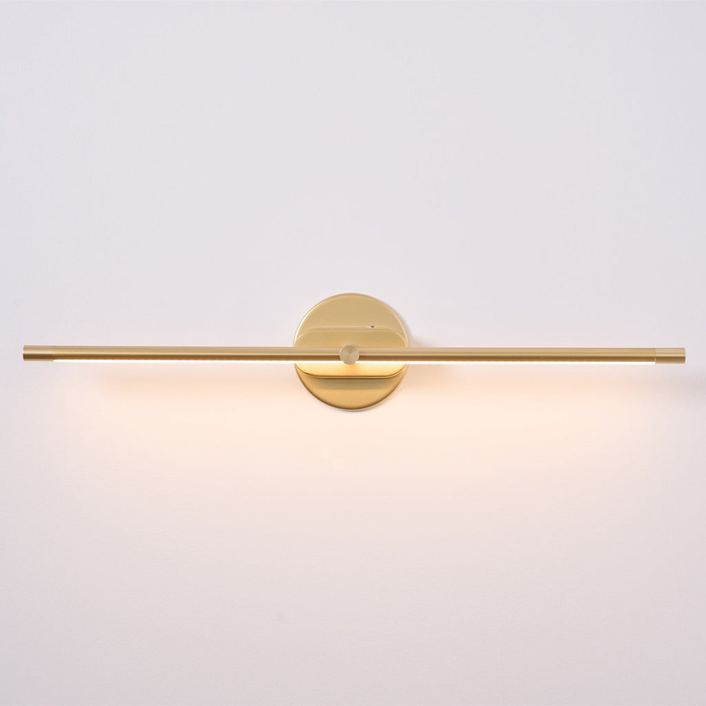 Wewnętrzna lampa ścienna LED akumulatorowa elegancka jasna