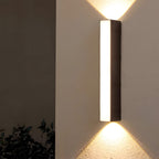 Ultrajasna i odporna na warunki atmosferyczne zewnętrzna lampa ścienna LED