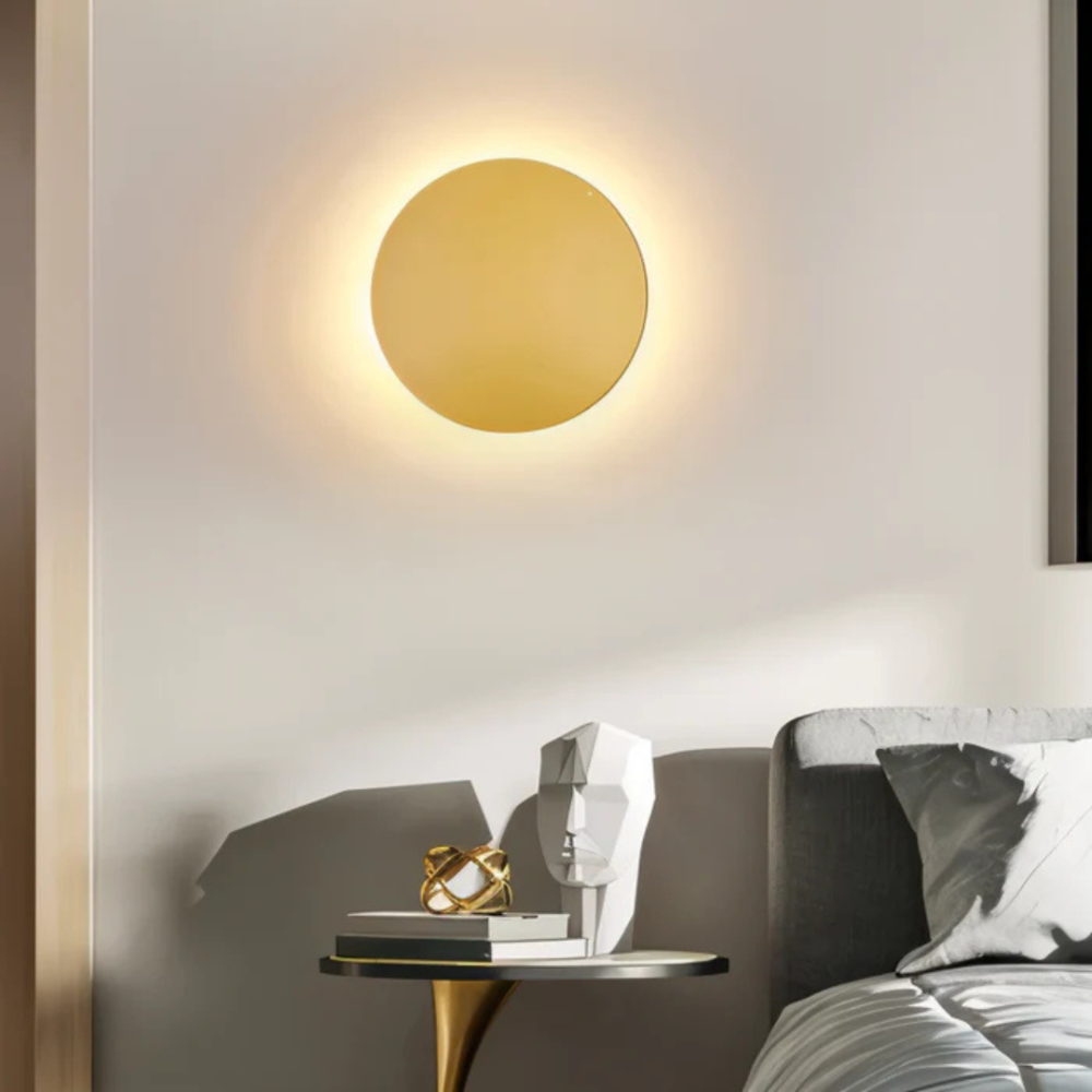Energooszczędna okrągła LED- lampa ścienna do nowoczesnego domu