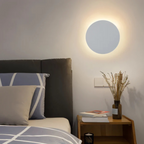 Energooszczędna okrągła LED- lampa ścienna do nowoczesnego domu