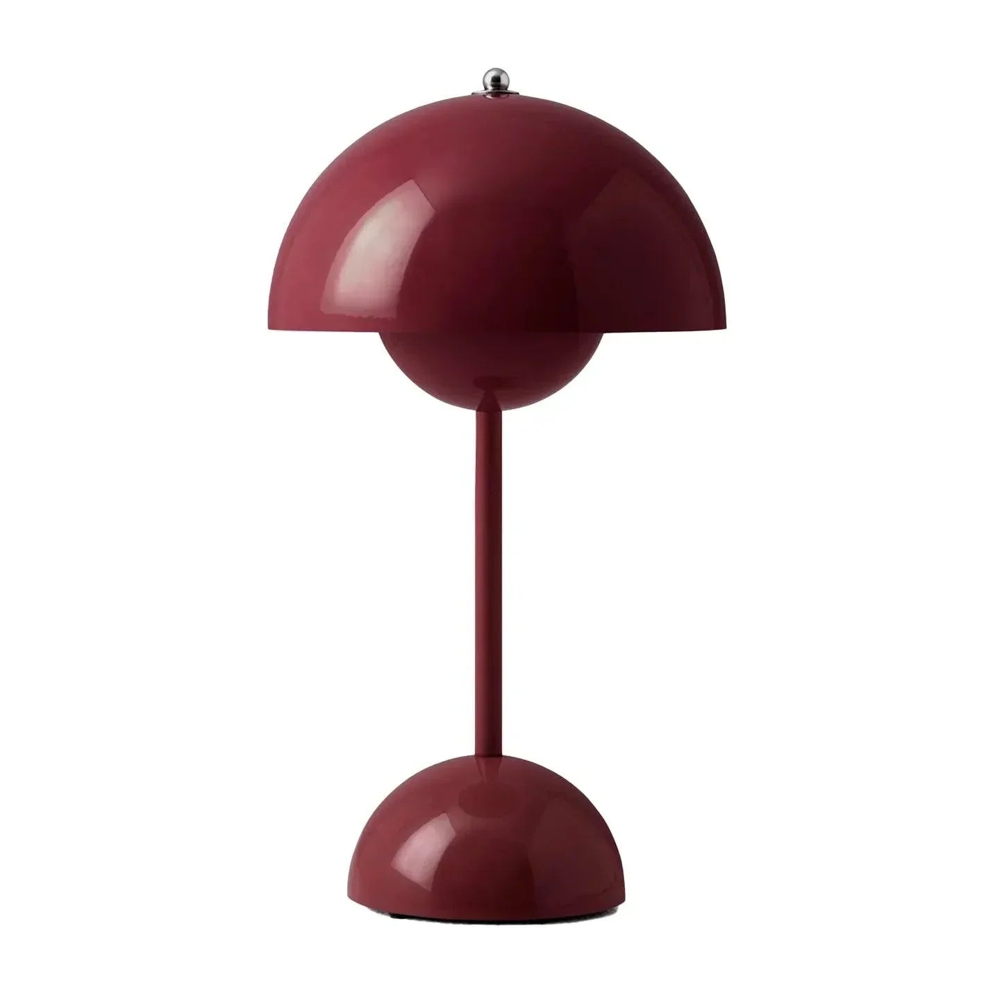 Nowoczesna ściemnialna ładowalna skandynawska lampa stołowa