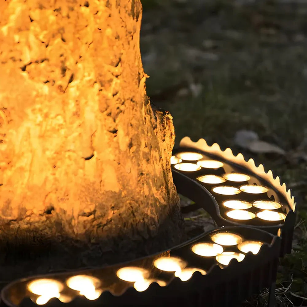 Kreatywny inspirowany naturą odporny na warunki atmosferyczne reflektor ogrodowy LED drzew przeznaczony do użytku na zewnątrz