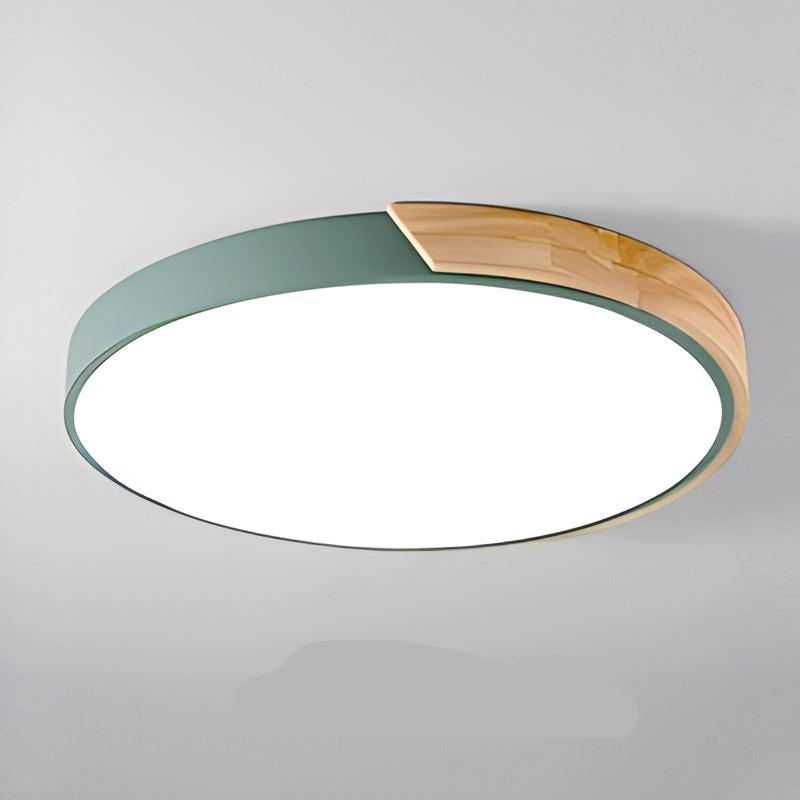Smukła lampa LED skandynawski okrągły kształt do wnętrz