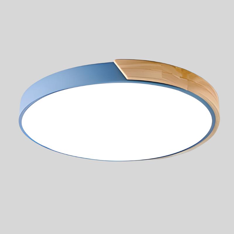 Smukła Skandynawska Lampa LED - Wnętrz Okrągły Design