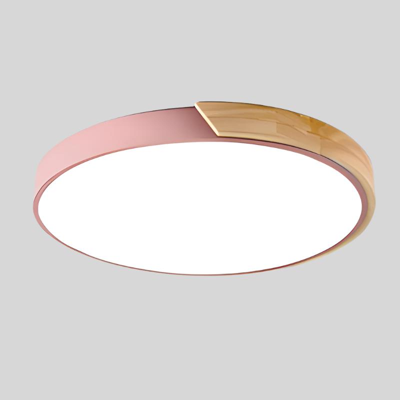 Smukła Skandynawska Lampa LED - Wnętrz Okrągły Design