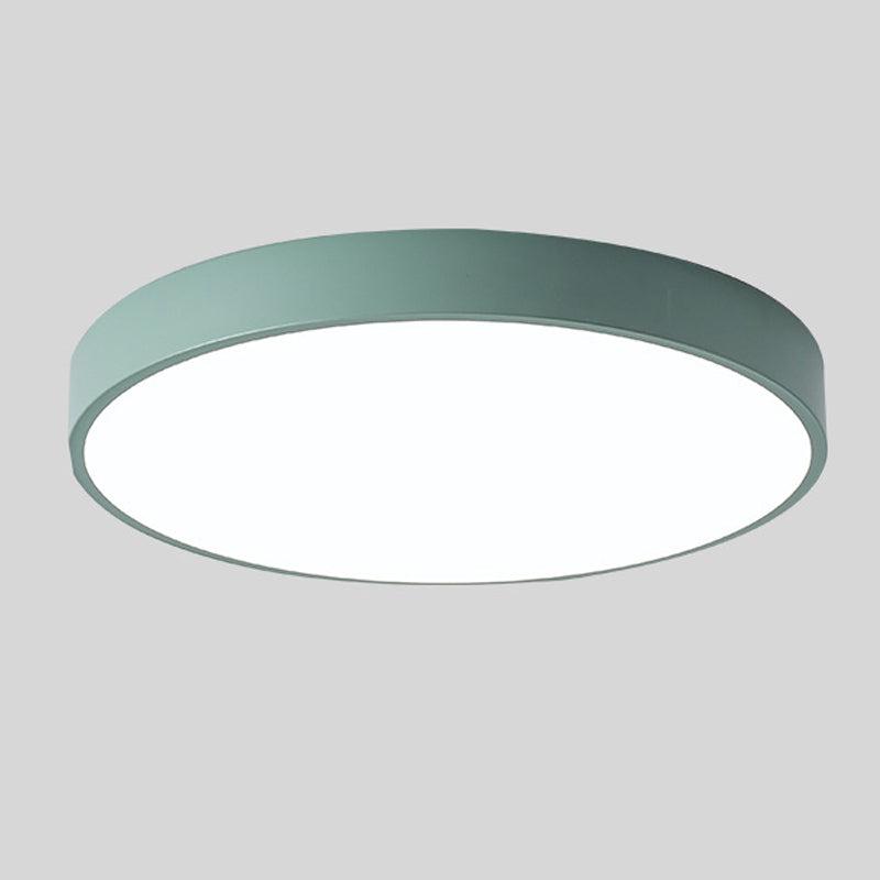 Smukła lampa LED skandynawski okrągły kształt do wnętrz