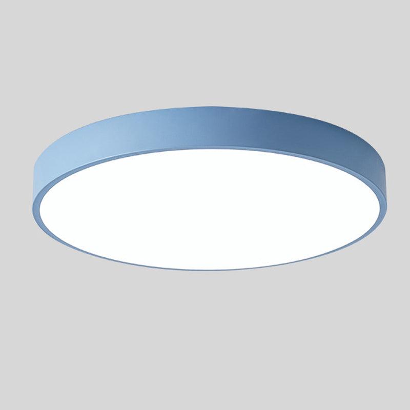 Smukła lampa LED skandynawski okrągły kształt do wnętrz