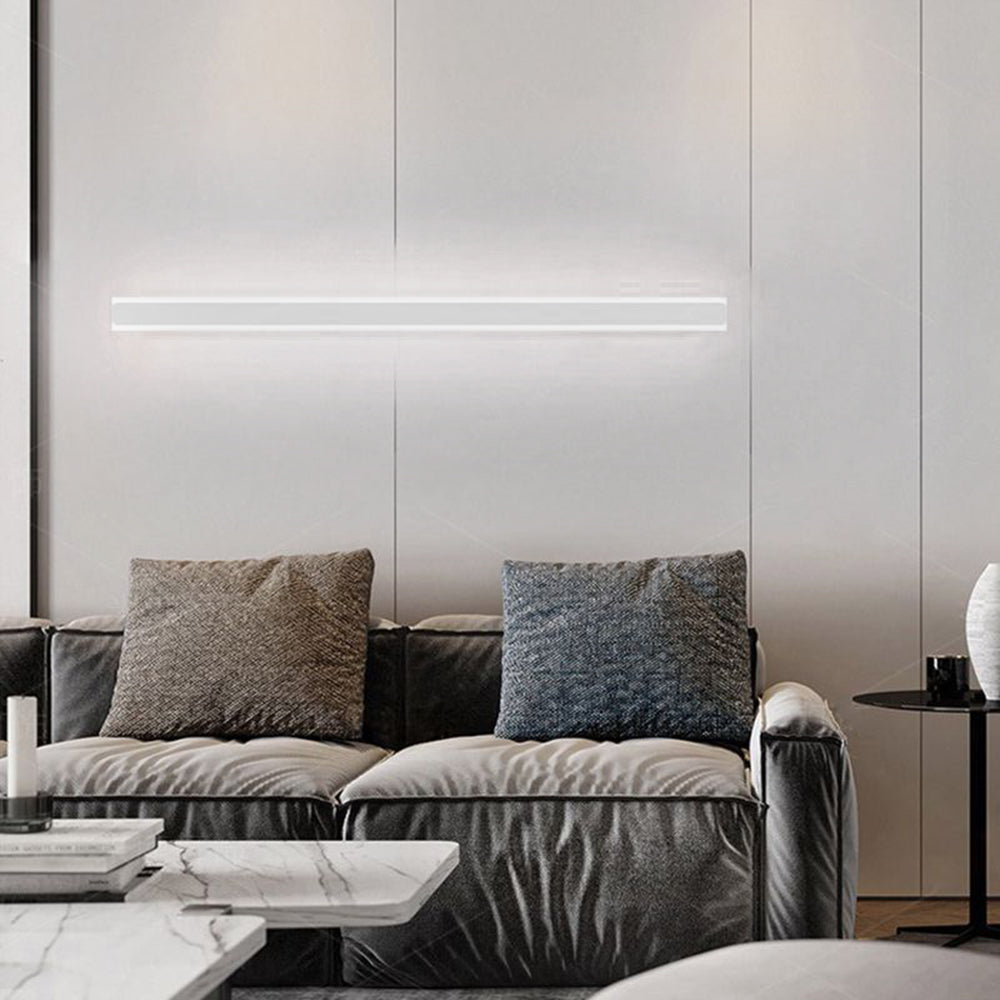 Minimalistyczna lampa ścienna LED o liniowym stylu do domu