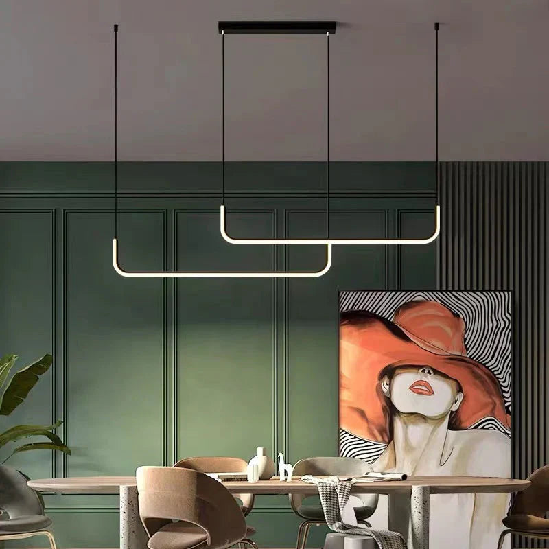 Regulowana lampa sufitowa wisząca styl retro ciepłe światło LED