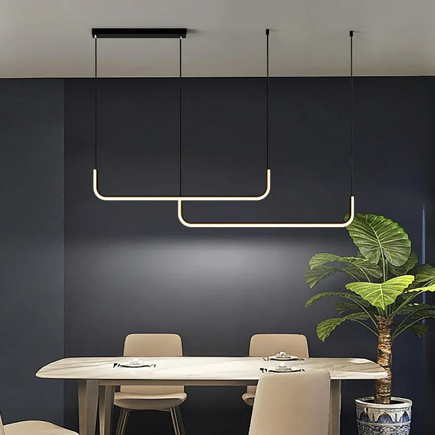 Regulowana lampa sufitowa wisząca styl retro ciepłe światło LED