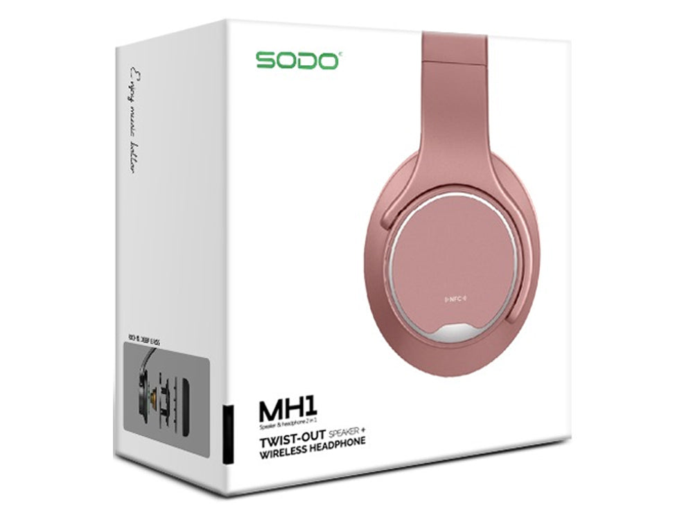 Bezprzewodowa słuchawka SODO Bluetooth z głębokim basem