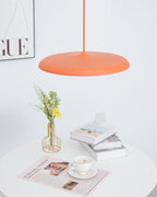 Minimalistyczna okrągła lampa wisząca LED
