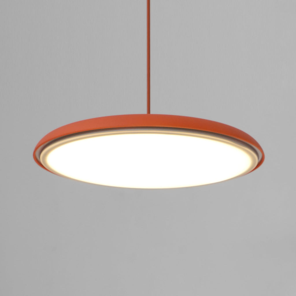 Minimalistyczna okrągła lampa wisząca LED