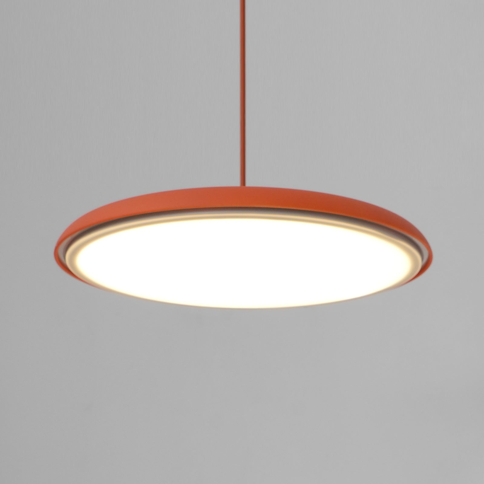Minimalistyczna okrągła lampa wisząca LED