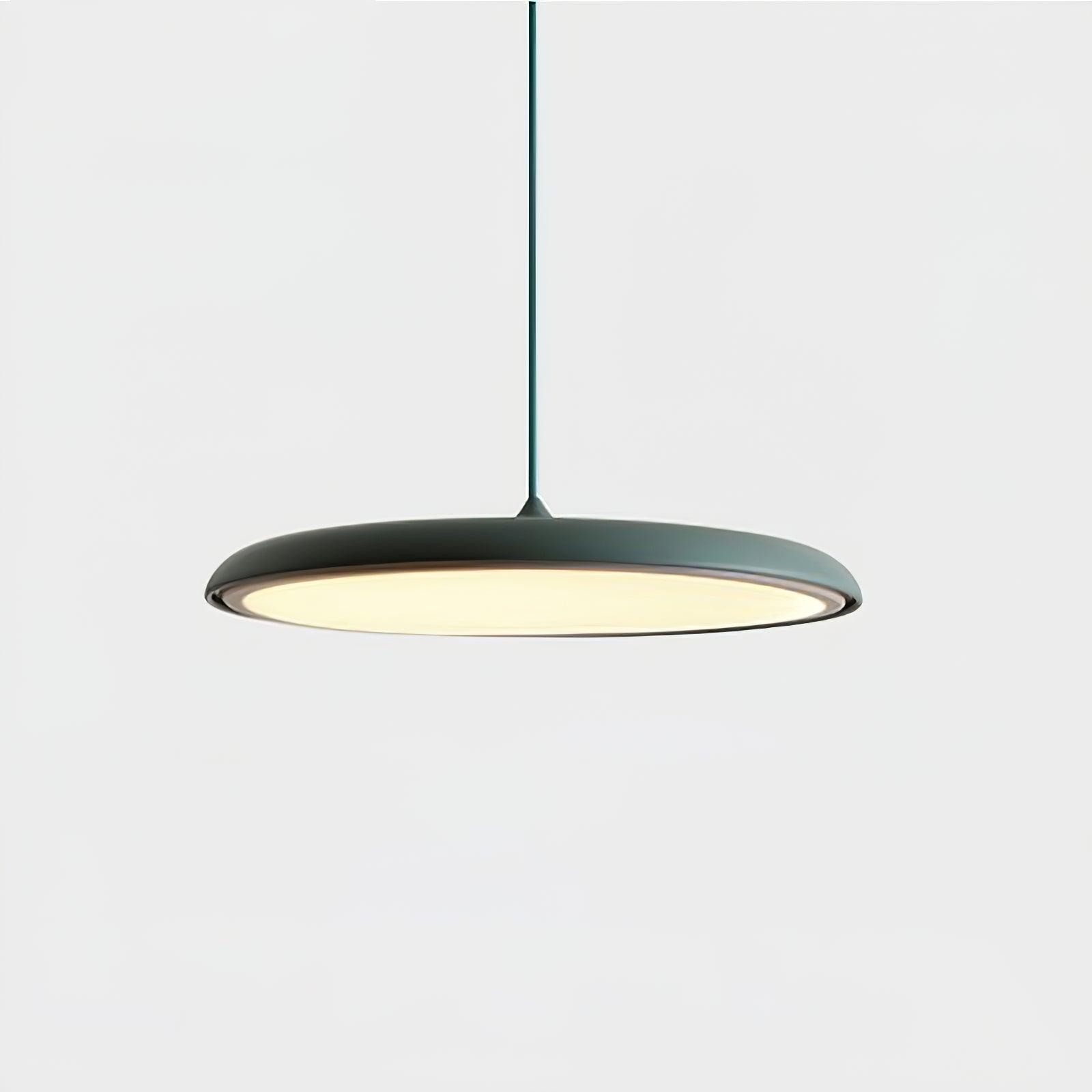 Minimalistyczna okrągła lampa wisząca LED