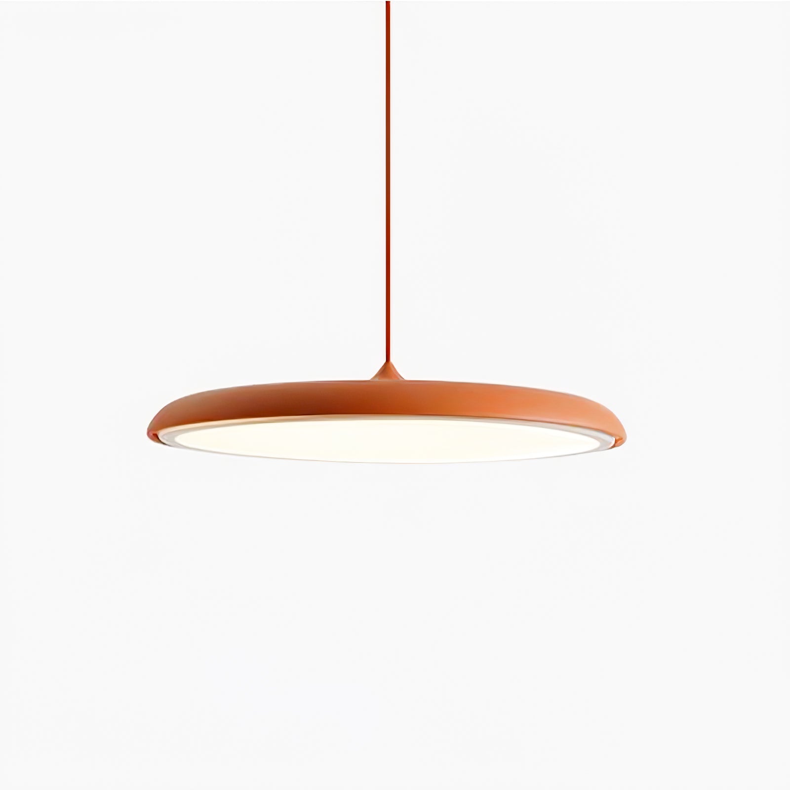 Minimalistyczna okrągła lampa wisząca LED