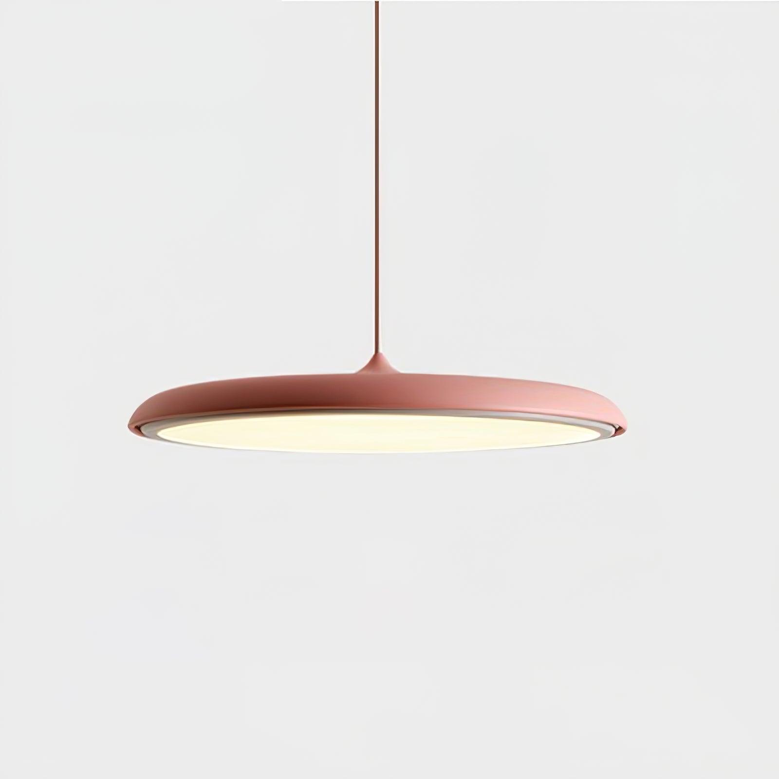 Minimalistyczna okrągła lampa wisząca LED