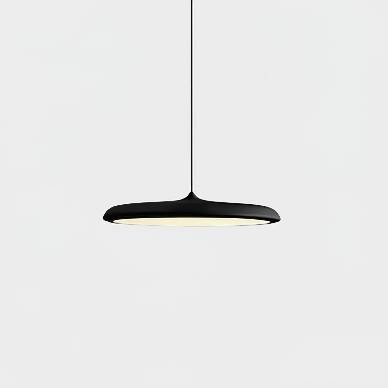 Minimalistyczna okrągła lampa wisząca LED