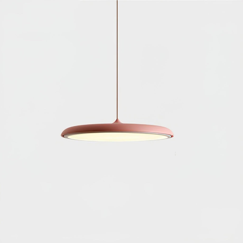Minimalistyczna okrągła lampa wisząca LED