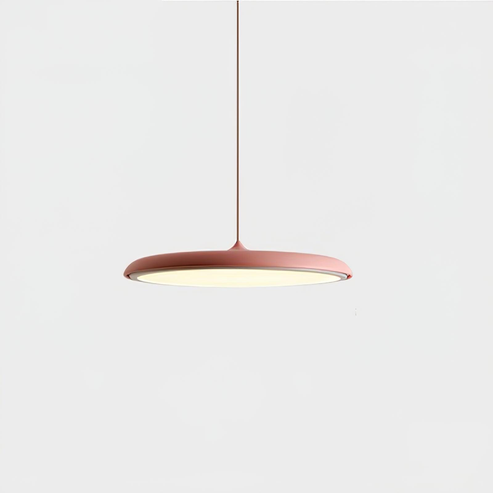 Minimalistyczna okrągła lampa wisząca LED