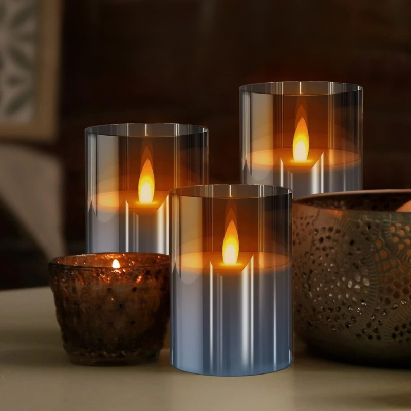 Dekoracyjnych eleganckie lampki LED atmosferyczne z pilotem