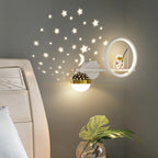 Spokojna Uspokajająca lampa LED na ścianę