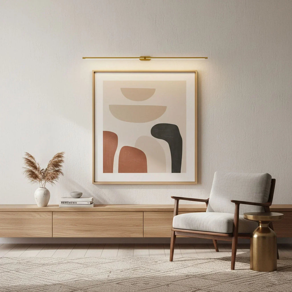 Minimalna smukła lampa ścienna LED do łazienki