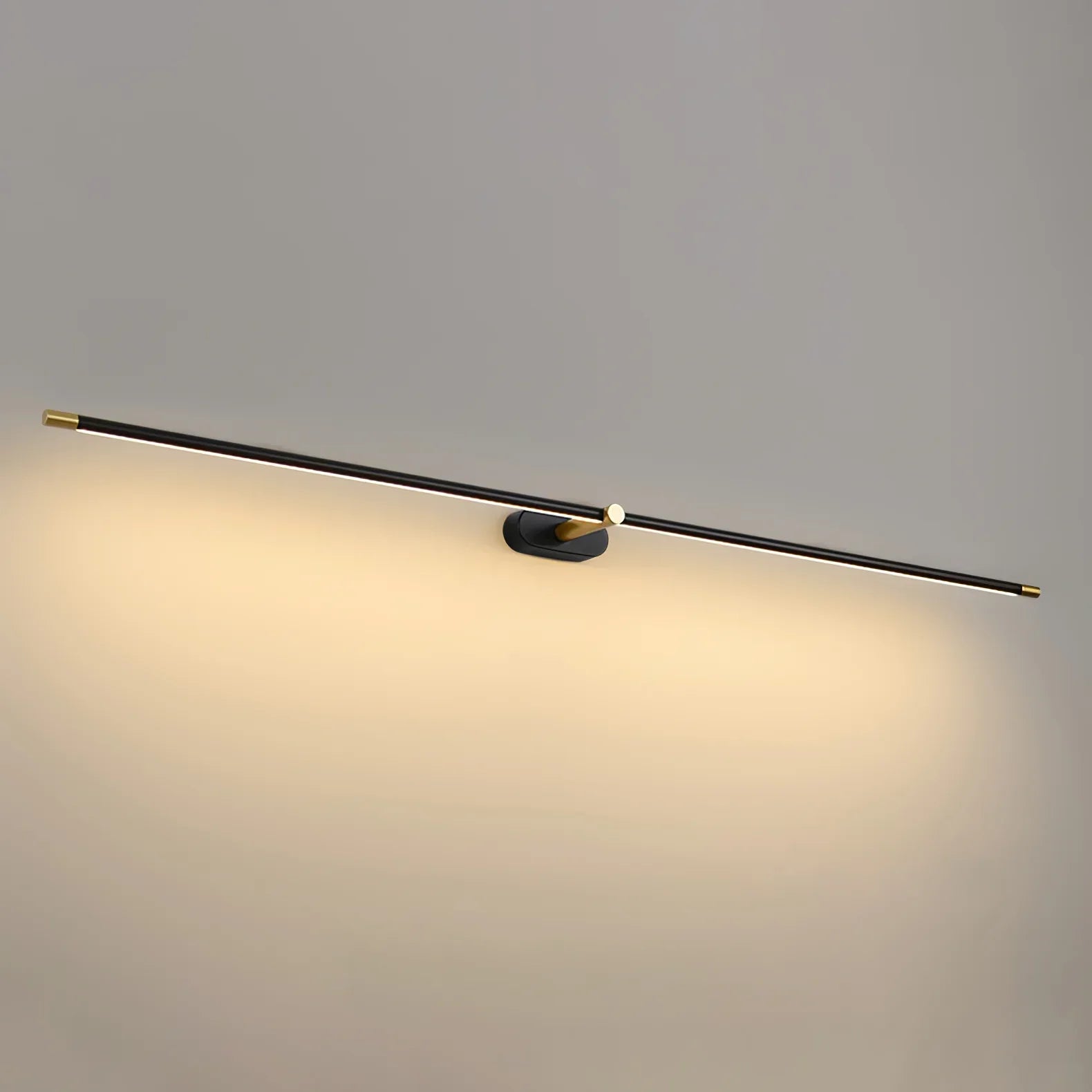 Minimalna smukła lampa ścienna LED do łazienki