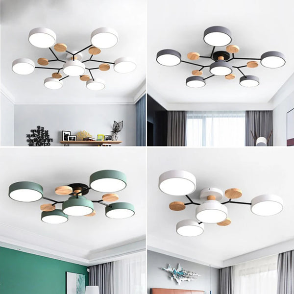 Stylowa lampa sufitowa z kutego żelaza – ręcznie wykończone detale