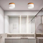 Smukła cylindryczna lampa sufitowa LED punktowa
