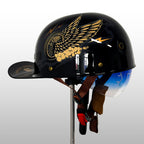 Lekki półotwarty kask motocyklowy z certyfikatem ECE/DOT