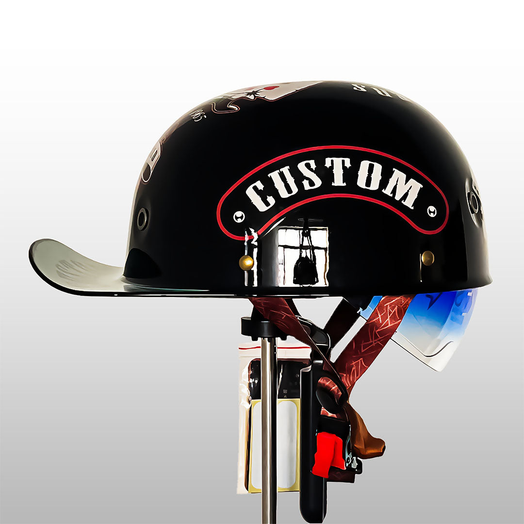 Lekki półotwarty kask motocyklowy z certyfikatem ECE/DOT