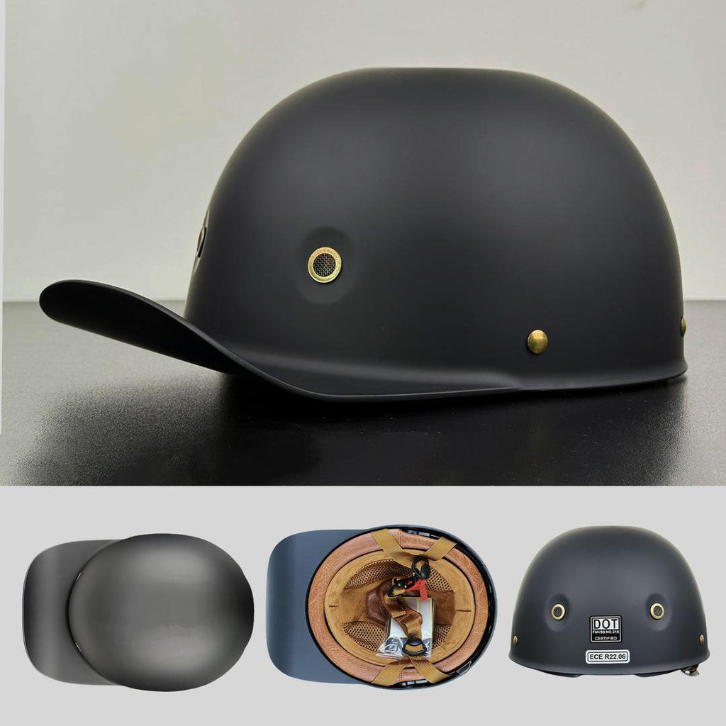 Lekki półotwarty kask motocyklowy z certyfikatem ECE/DOT