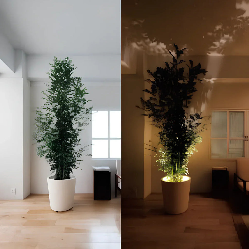 Bezprzewodowa regulowana lampa ścienna punktowa z pilotem