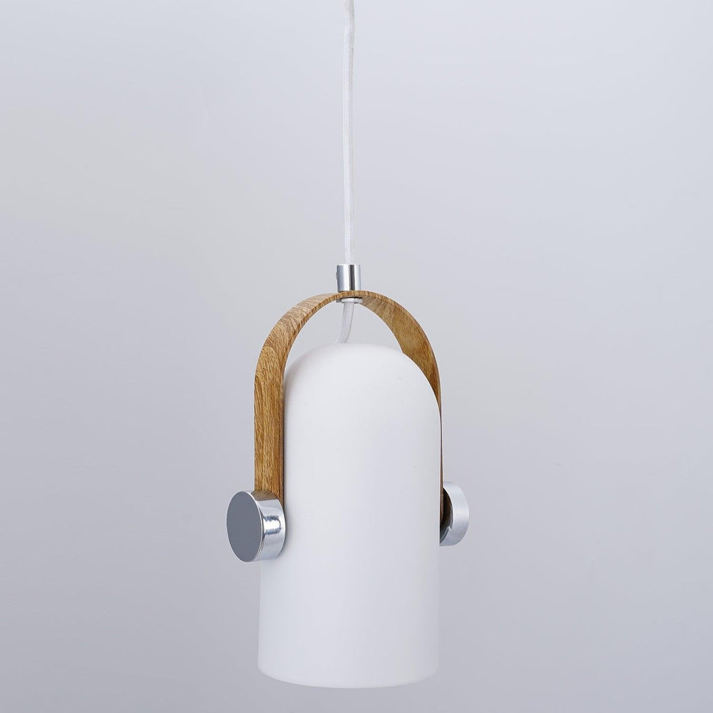 Przemysłowa lampa wisząca w stylu „cannon” do wnętrz typu loft