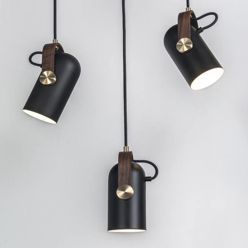Przemysłowa lampa wisząca w stylu „cannon” do wnętrz typu loft