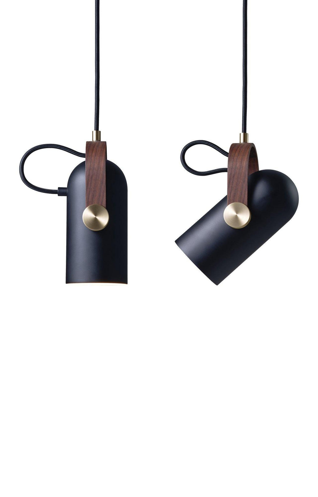 Przemysłowa lampa wisząca w stylu „cannon” do wnętrz typu loft