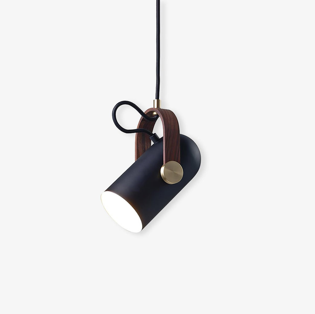 Przemysłowa lampa wisząca w stylu „cannon” do wnętrz typu loft
