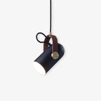 Przemysłowa lampa wisząca w stylu „cannon” do wnętrz typu loft
