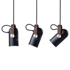 Przemysłowa lampa wisząca w stylu „cannon” do wnętrz typu loft