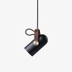Przemysłowa lampa wisząca w stylu „cannon” do wnętrz typu loft