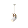 Przemysłowa lampa wisząca w stylu „cannon” do wnętrz typu loft