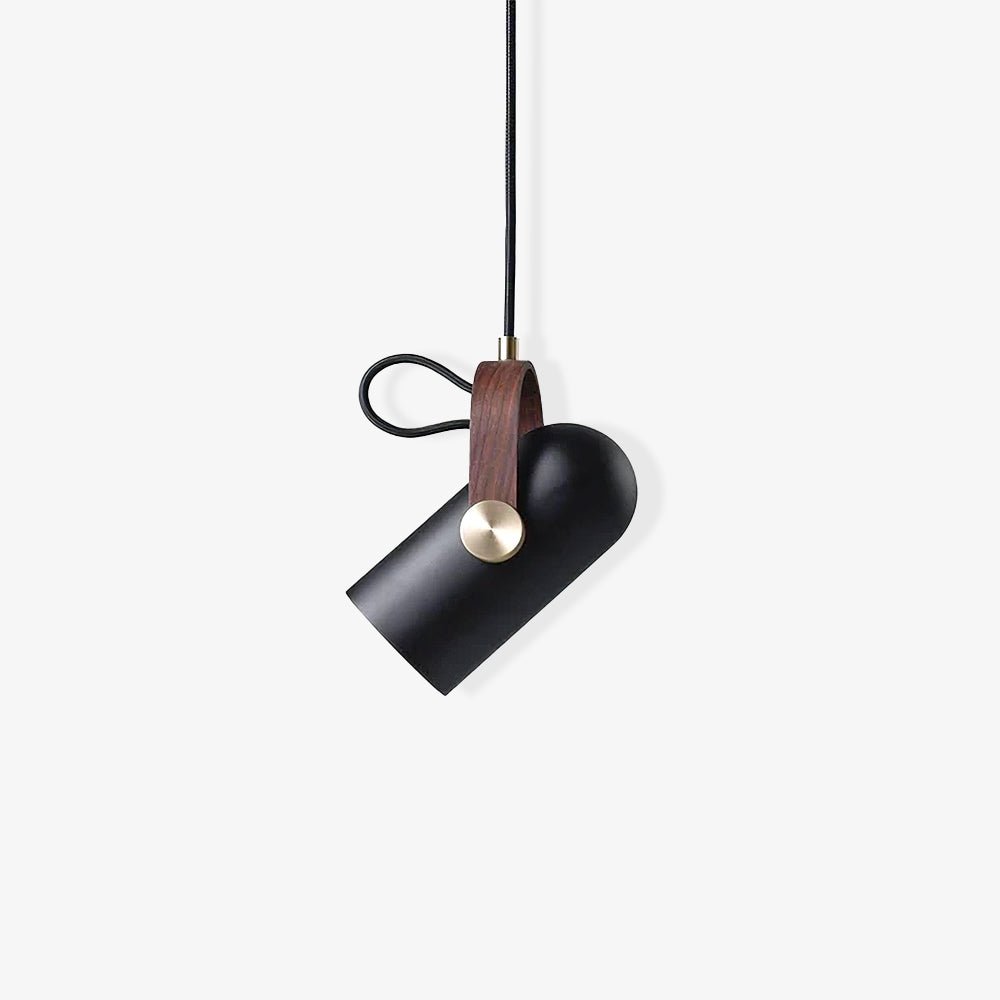 Przemysłowa lampa wisząca w stylu „cannon” do wnętrz typu loft