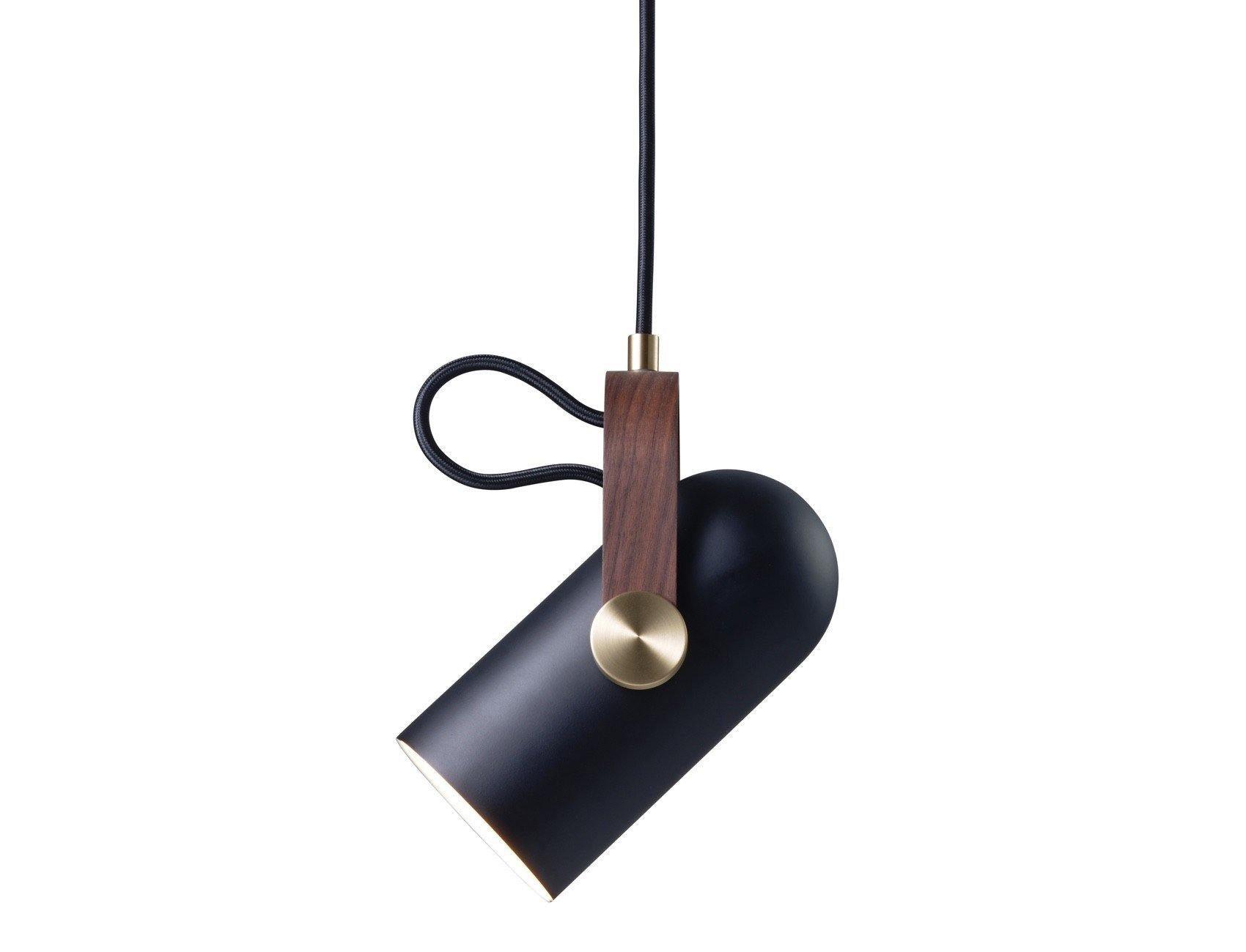 Przemysłowa lampa wisząca w stylu „cannon” do wnętrz typu loft