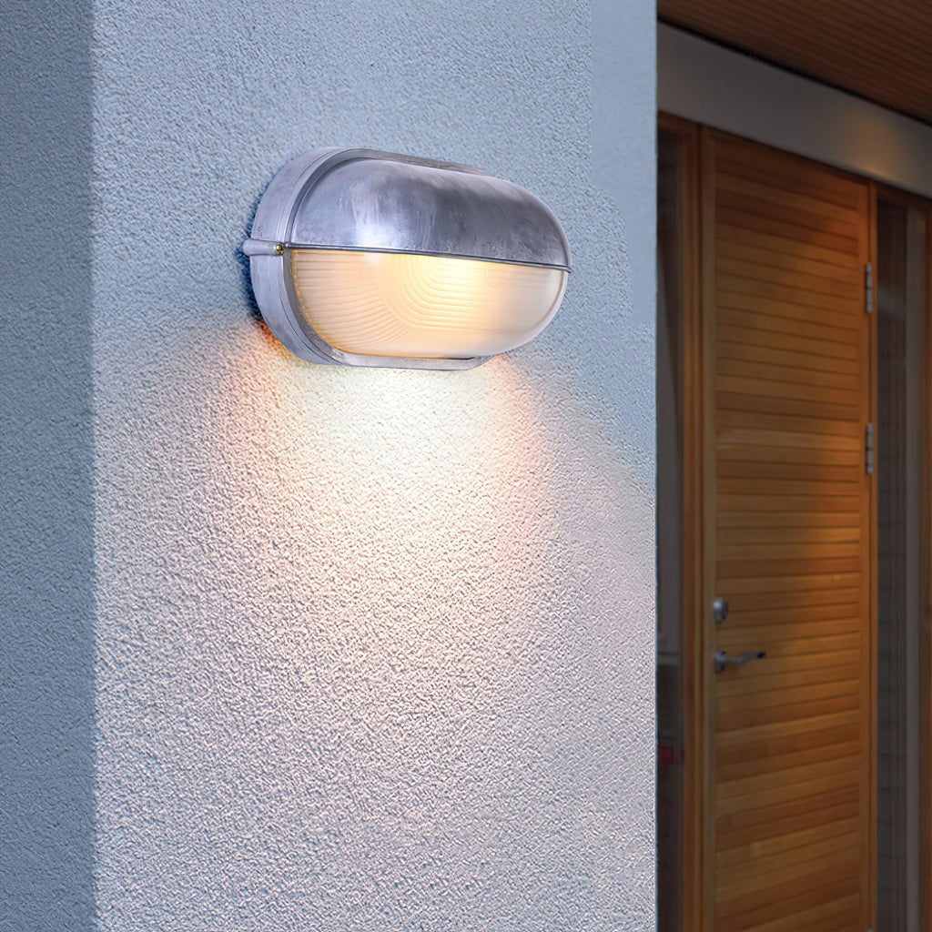 Wytrzymała trwała odporna na warunki atmosferyczne lampa ścienna zewnętrzna o industrialnym designie