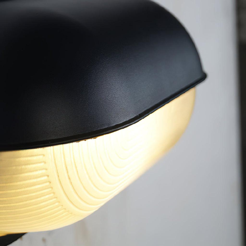 Zewnętrzna lampa ścienna odporna na warunki trwała styl industrialny