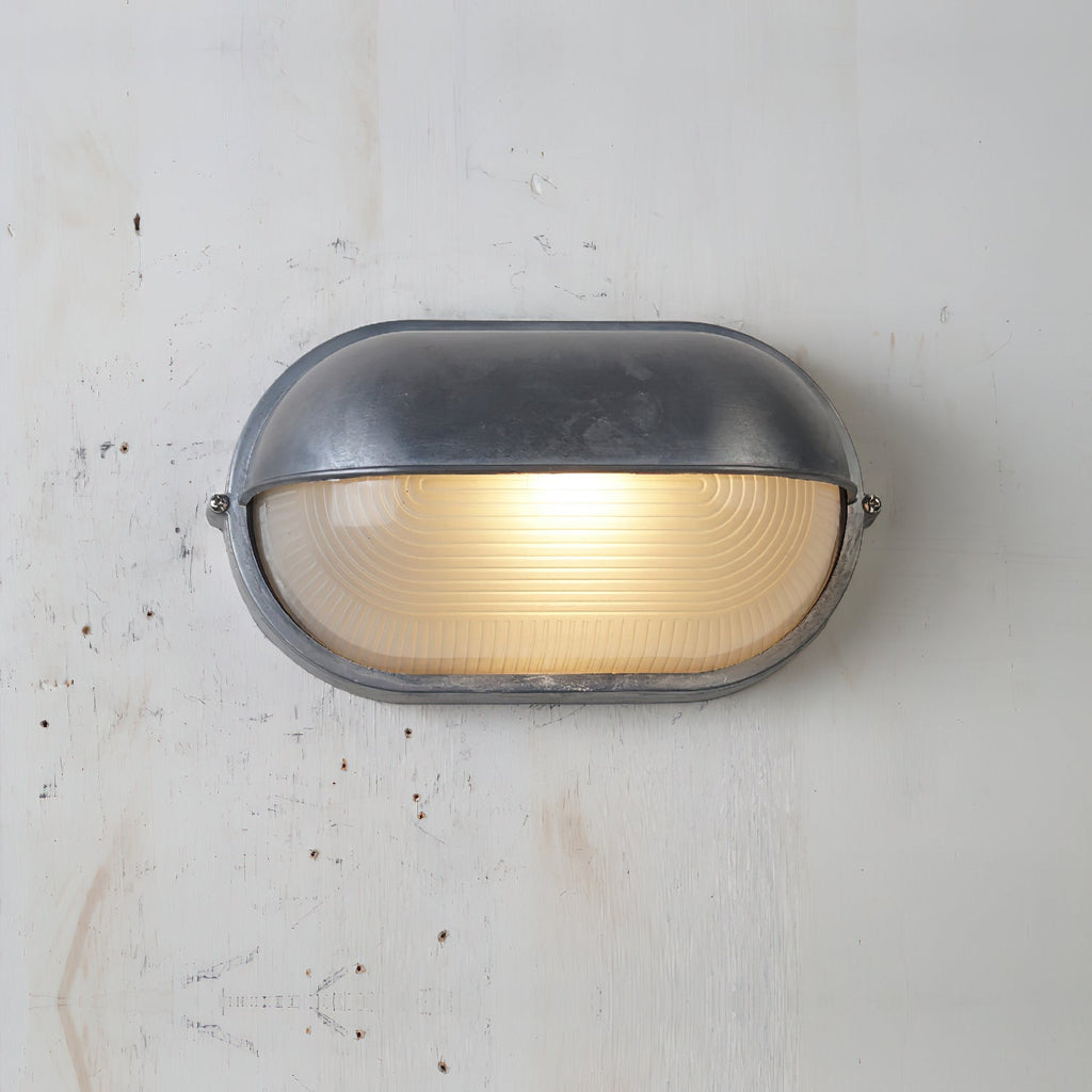 Zewnętrzna lampa ścienna odporna na warunki trwała styl industrialny
