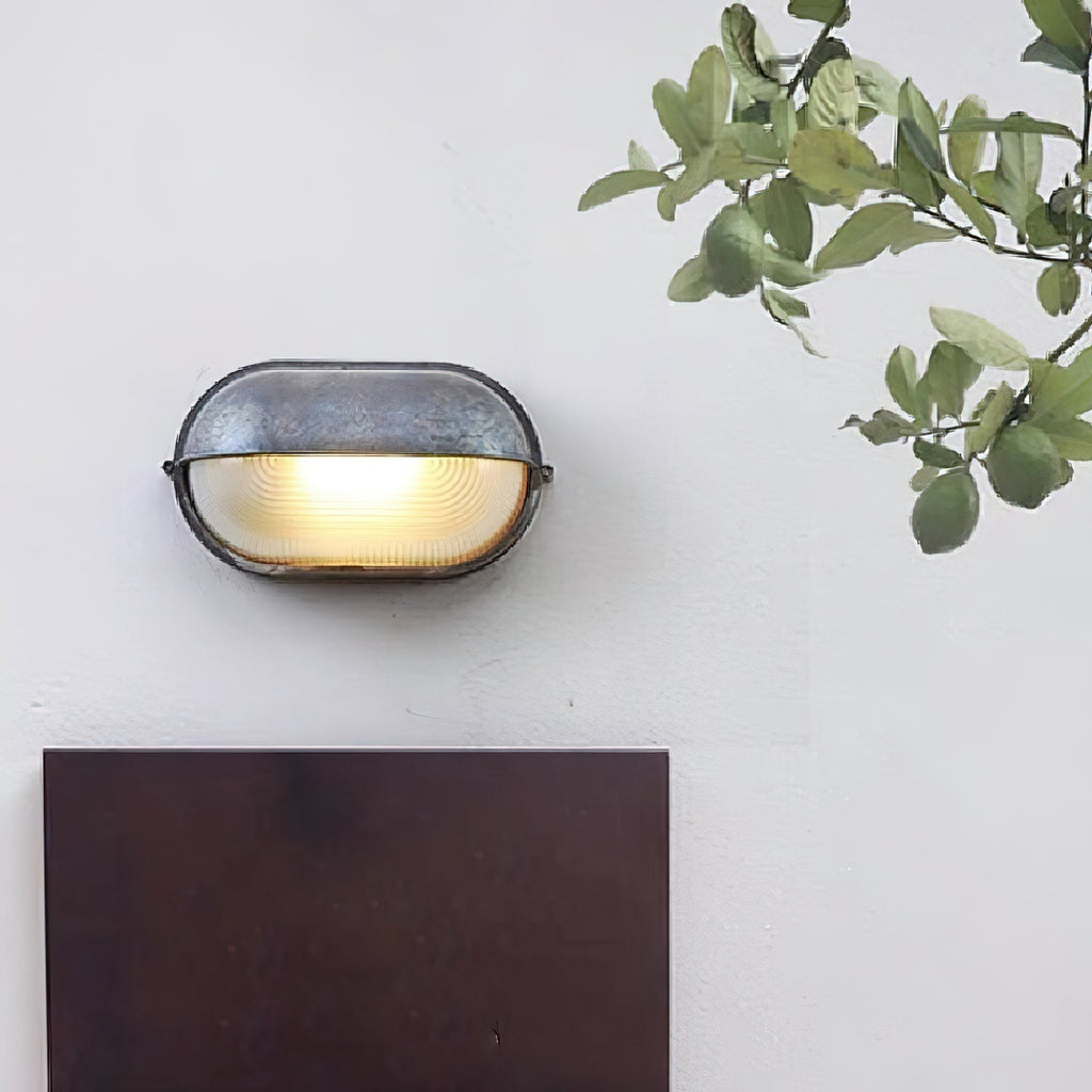Wytrzymała trwała odporna na warunki atmosferyczne lampa ścienna zewnętrzna o industrialnym designie