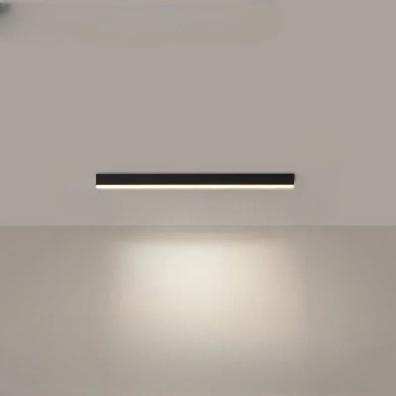 Smukła skandynawska lampa sufitowa LED listwa